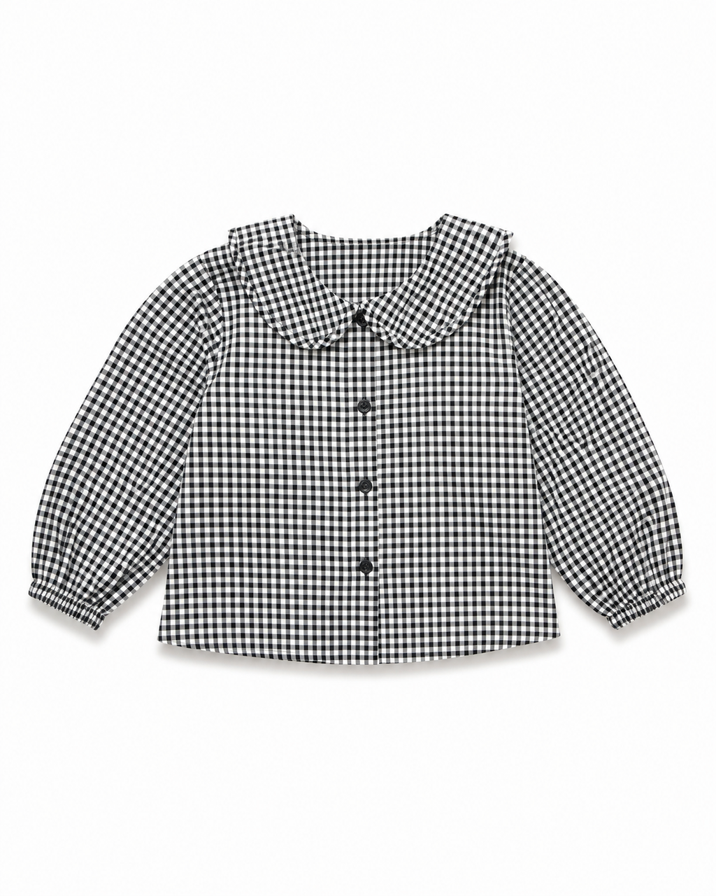 Classic Gingham Collar Shirt (Midnight Checks)