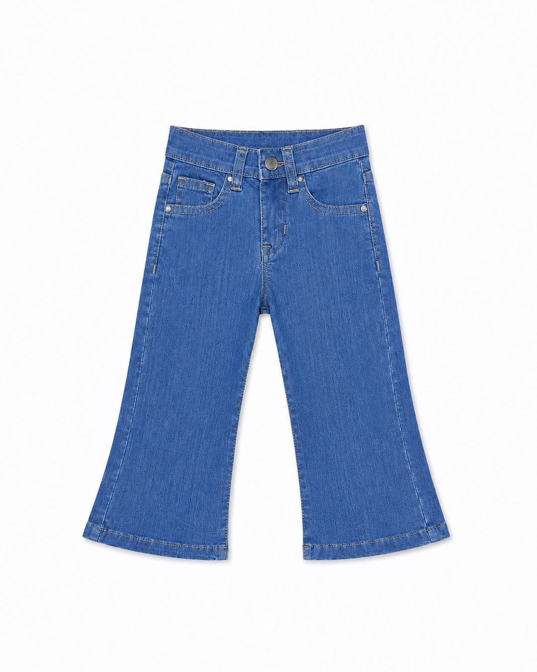 Boys Boot Cut Denim Jeans(Ice Blue)
