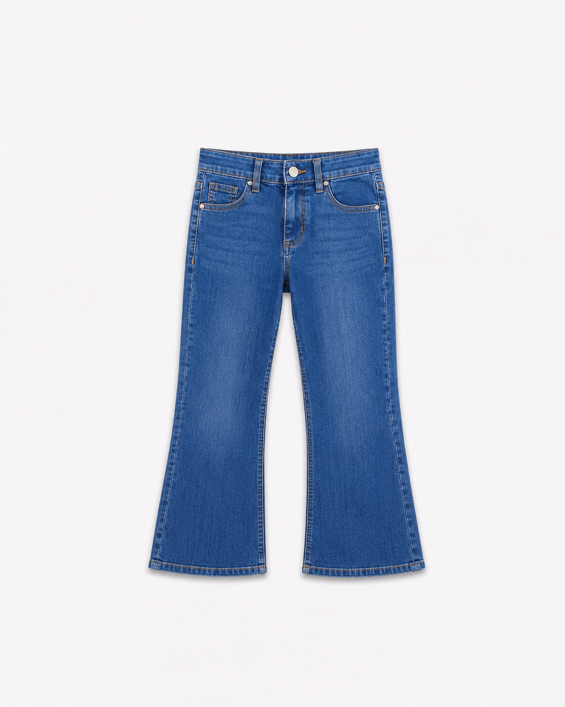 WIDE-LEG DENIM JEANS(HUDSON BLUE)