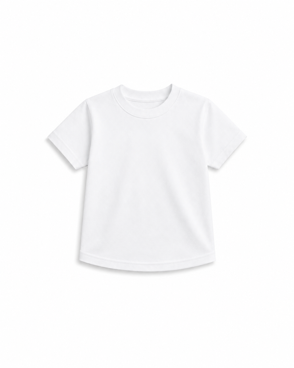 Cotton drop shoulder T shirt(Artic White)