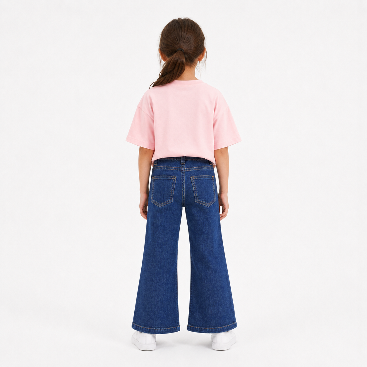 Girls Boot Cut Denim Jeans(HUDSON BLUE)