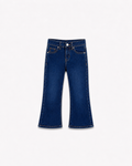 WIDE-LEG DENIM JEANS(MIDNIGHT BLUE)