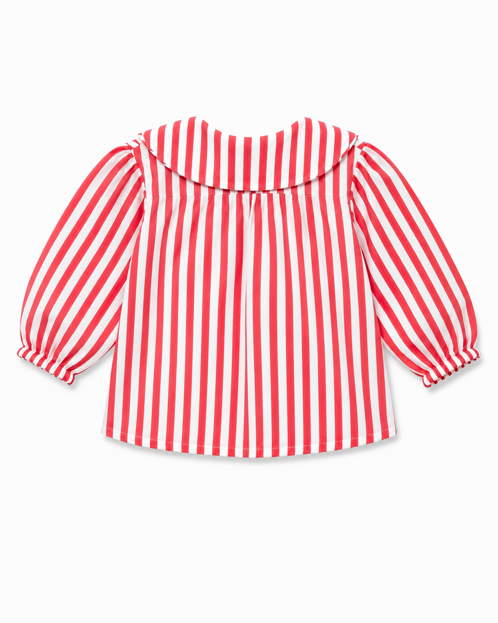 Classic Gingham Collar Shirt(Candy Pink Stripe)