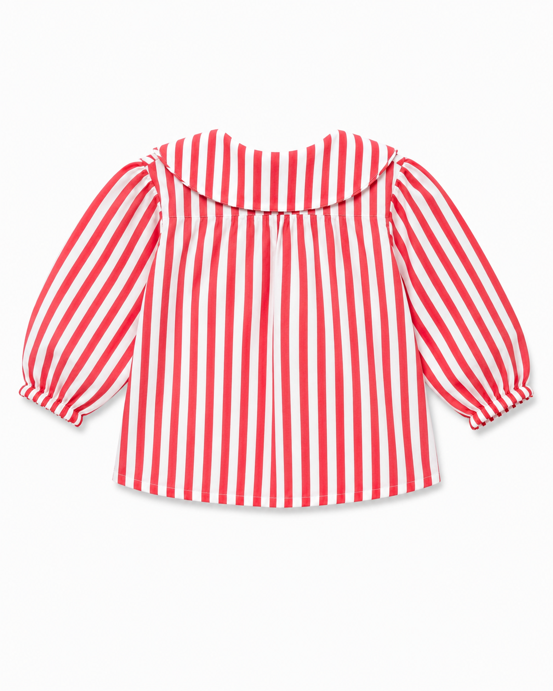 Classic Gingham Collar Shirt(Candy Pink Stripe)