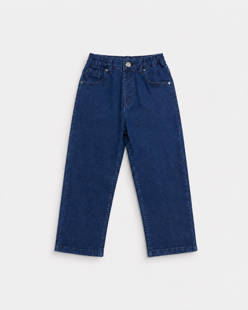 Relaxed Straight Fit Jeans(Harbor Blue)