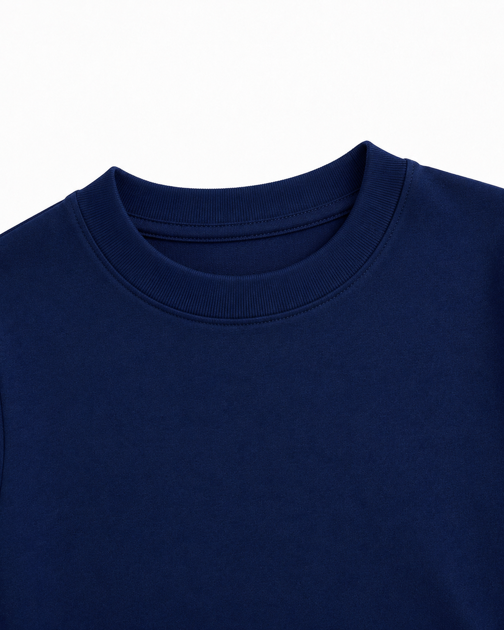 Cotton drop shoulder T shirt(Abyss Navy)