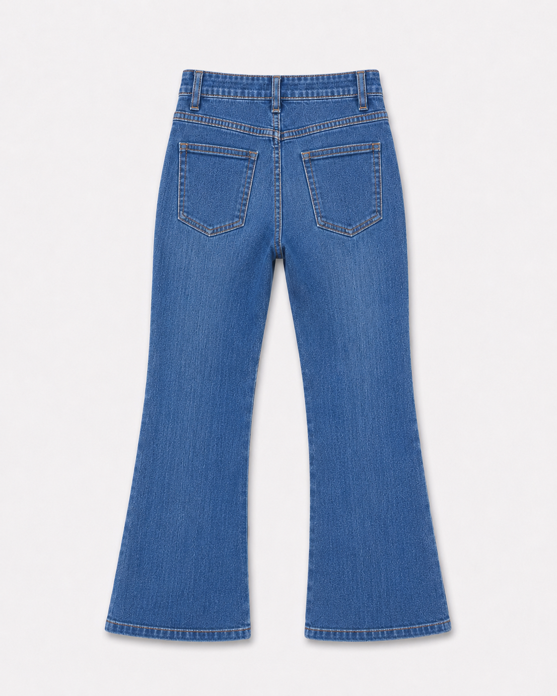 WIDE-LEG DENIM JEANS(ICE BLUE)