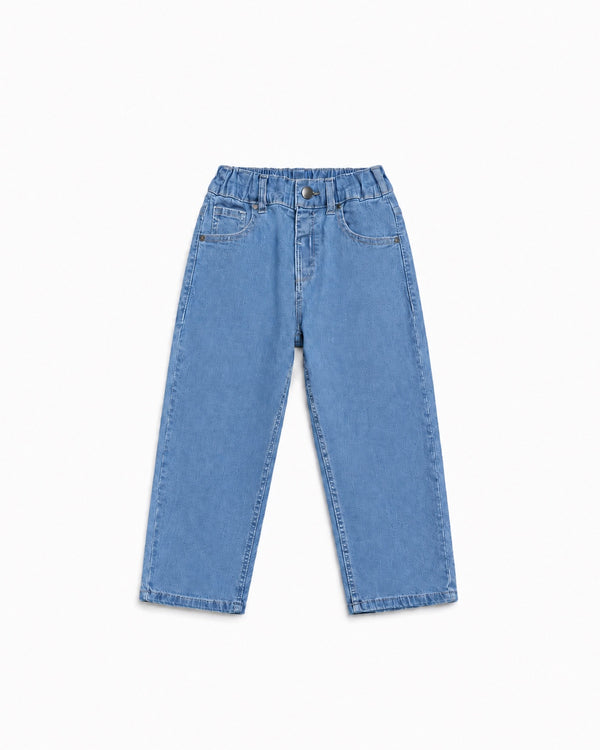 Boys Relaxed Straight Fit Jeans(Sky blue)