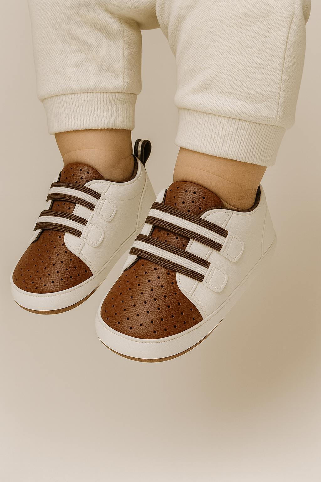 Double stripes sneakers