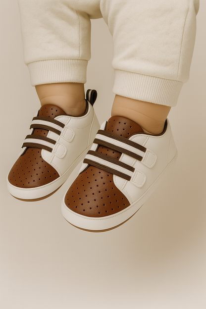 Double stripes sneakers