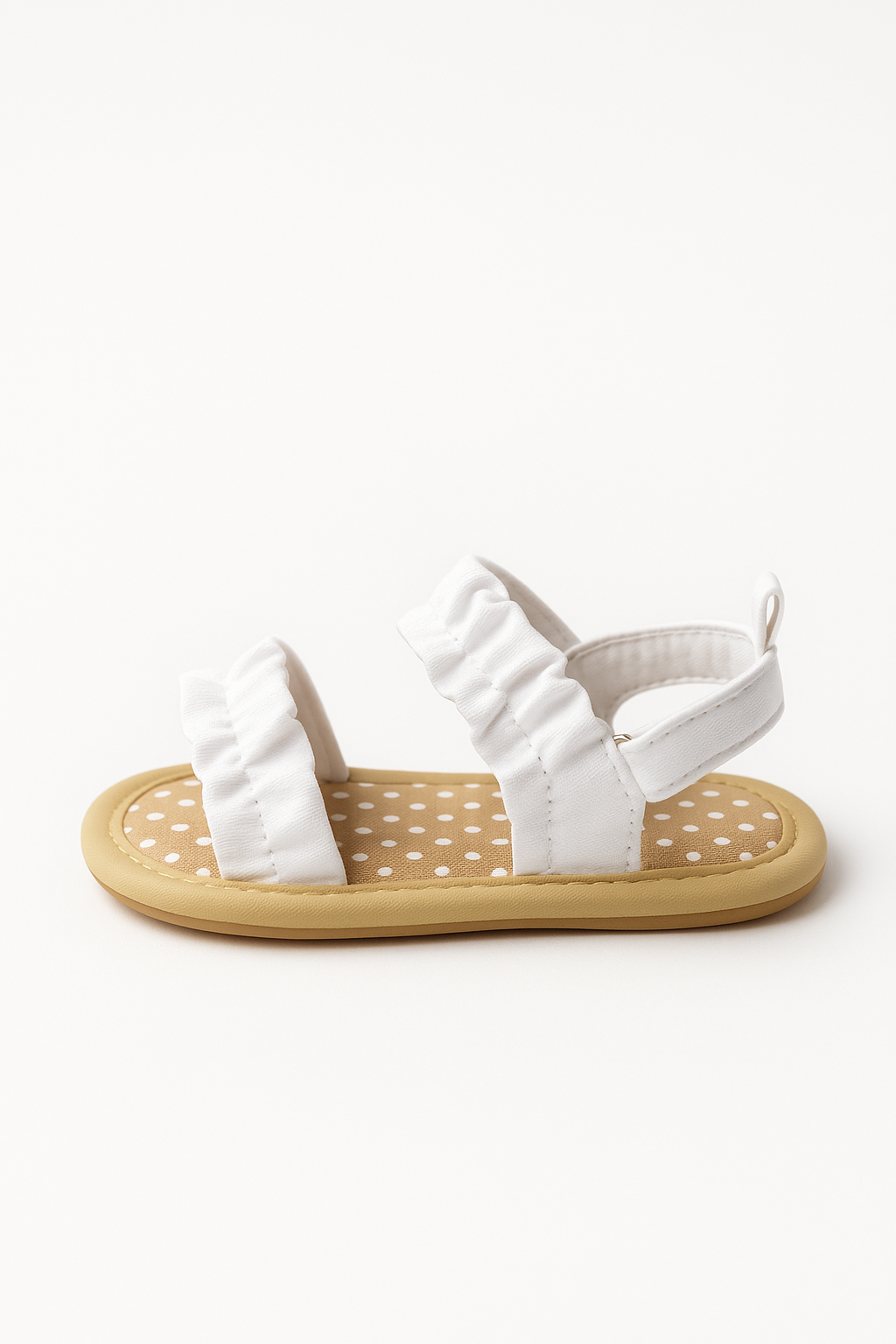 Ruffle bloom sandals