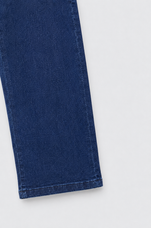 Relaxed Straight Fit Jeans(Harbor Blue)