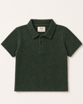 Waffle Knit Polo(Oak Green)