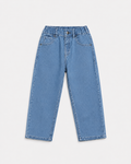 Relaxed Straight Fit Jeans(Sky blue)