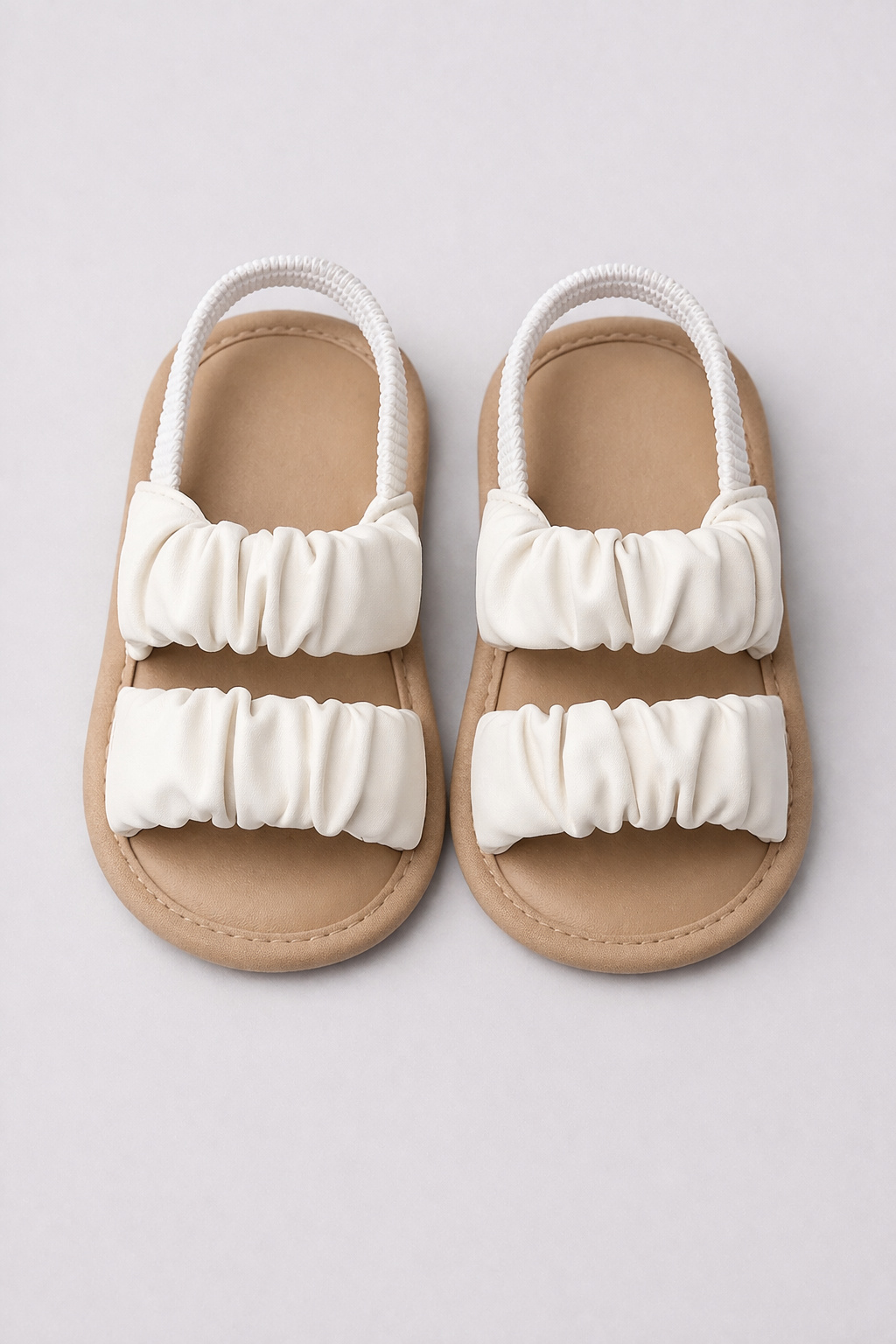 Puffer bloom sandals