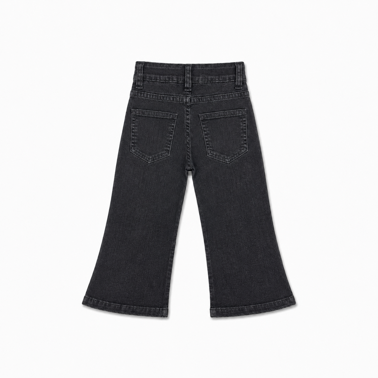 Boys Boot Cut Denim Jeans(Ebony Black )