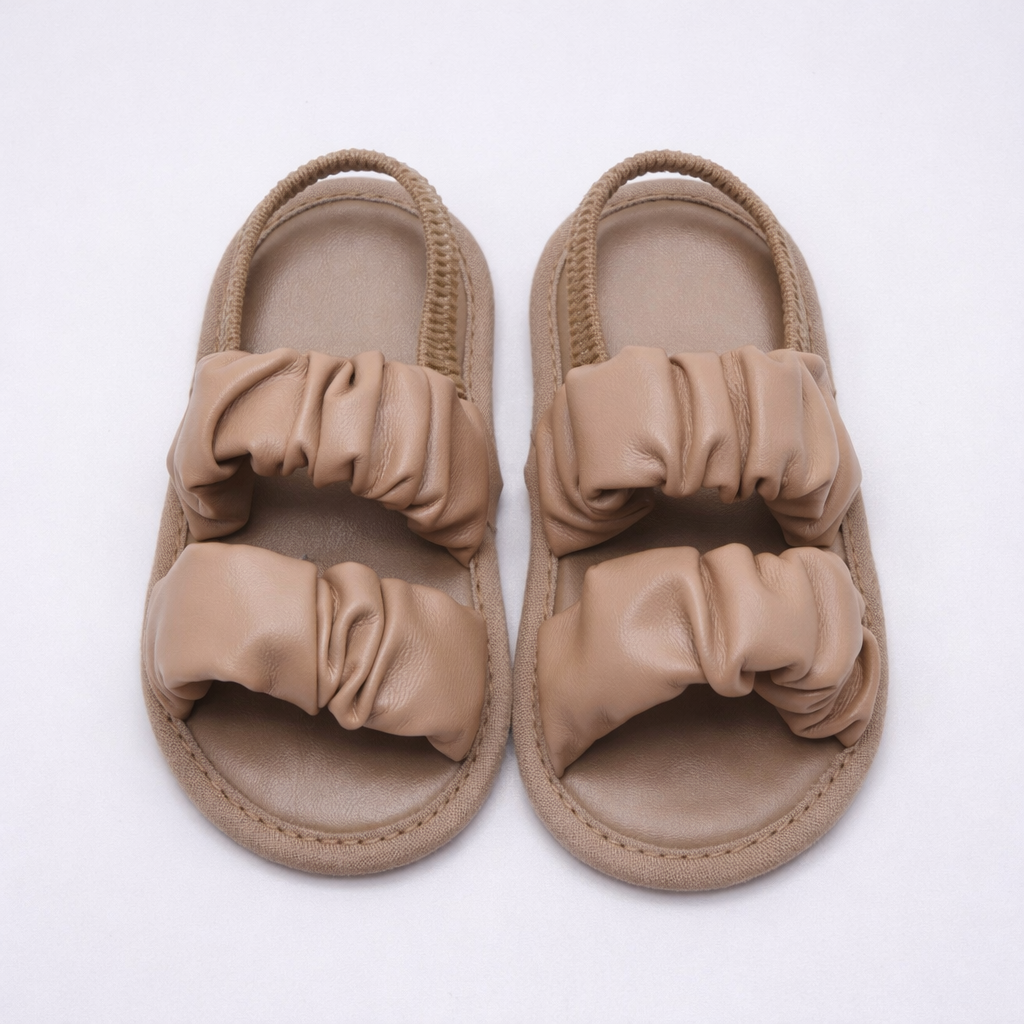 Puffer bloom sandals