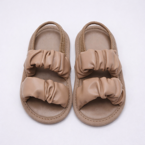 Puffer bloom sandals